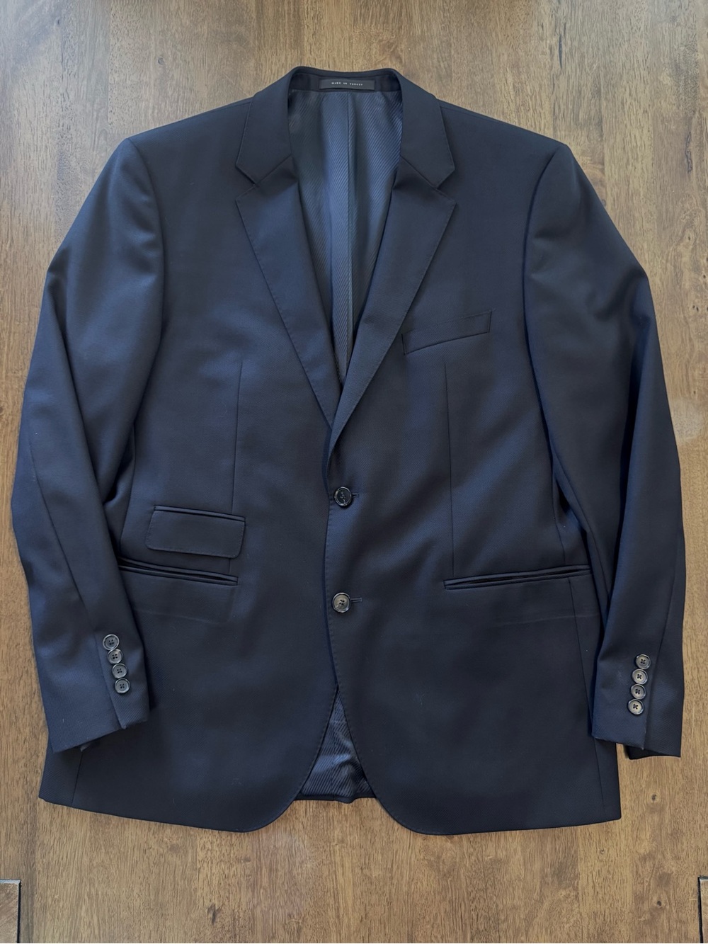 HUGO BOSS Classic Navy Men's Blazer - Tailored Two-Button